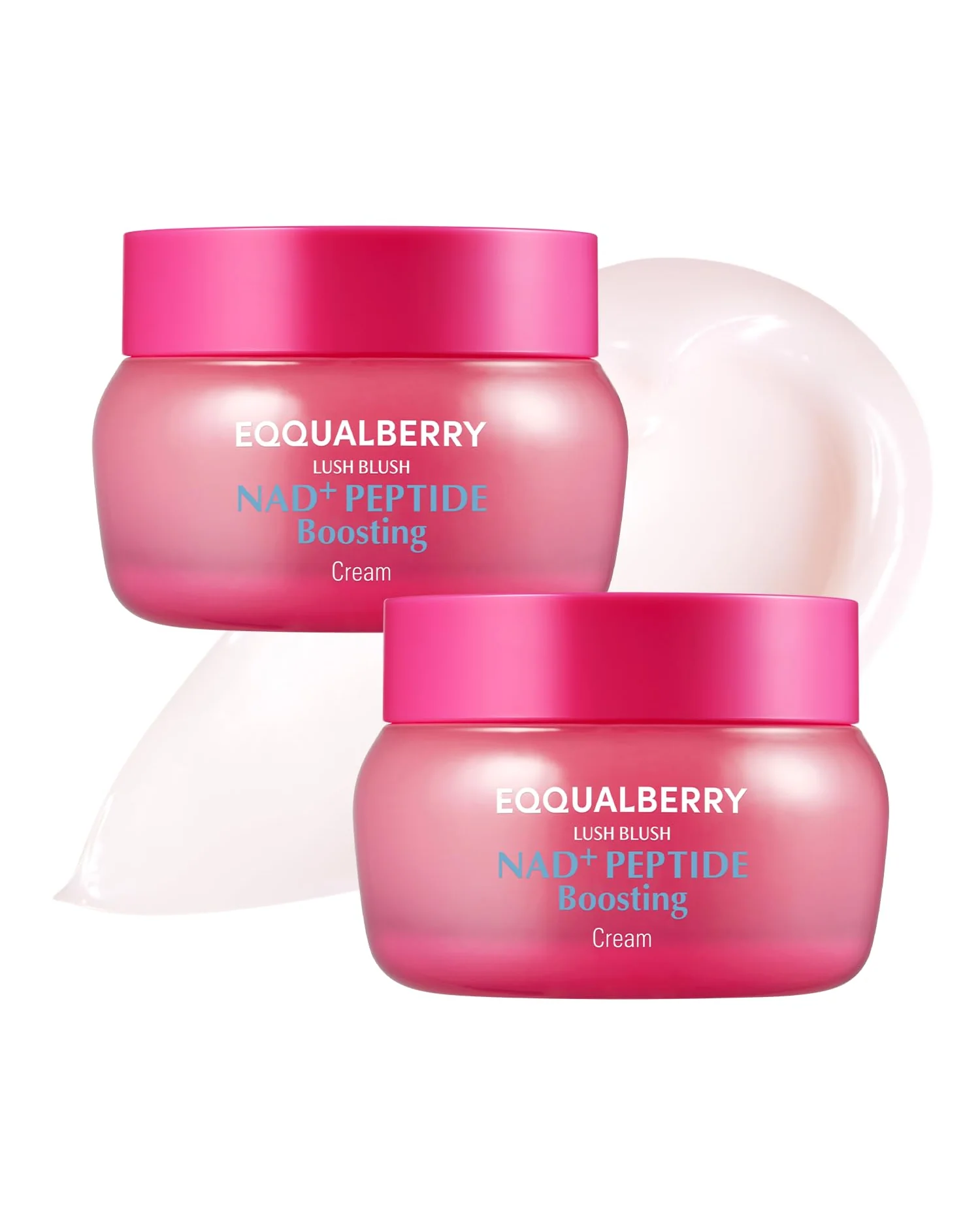 EQQUALBERRY NAD+ Peptide Boosting Cream — розовый