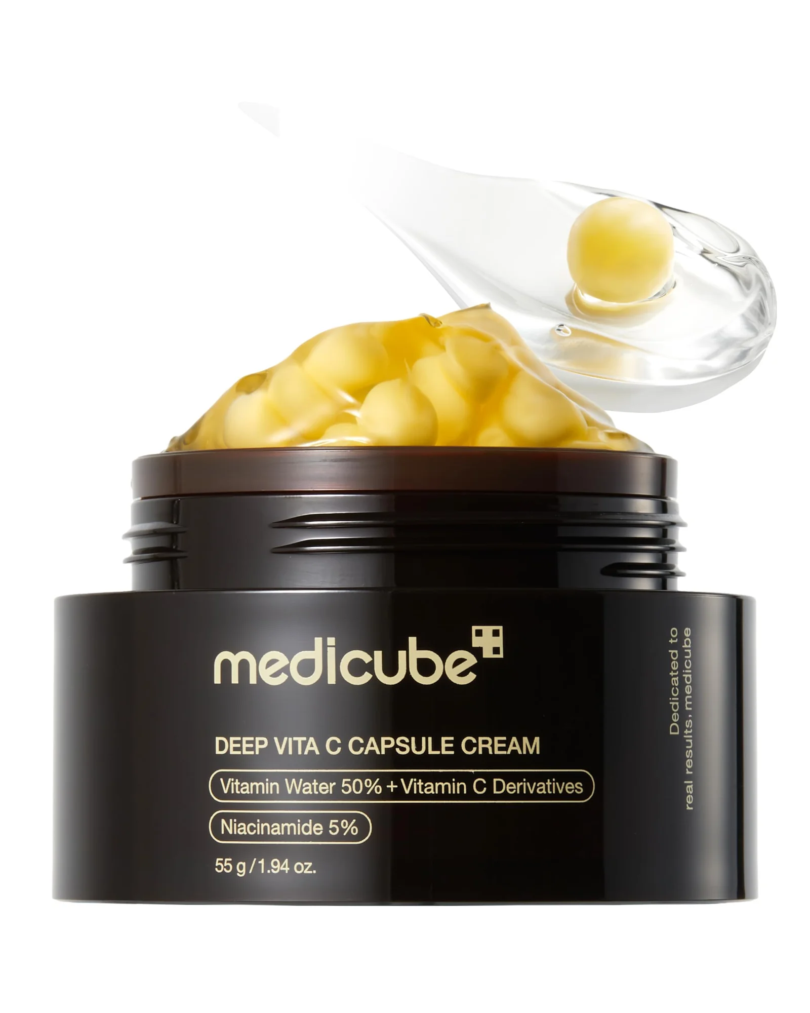 medicube Capsule Cream с витамином C — золотистый