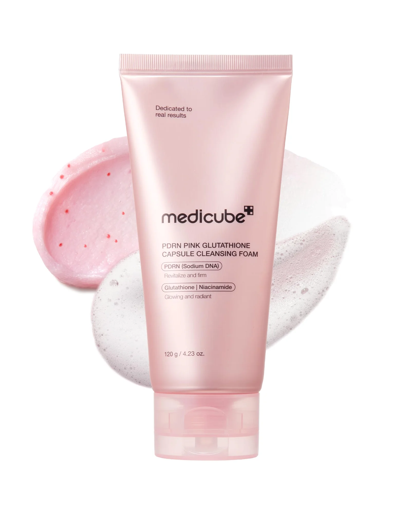 medicube очищающая пенка с азелаиновой кислотой — белый