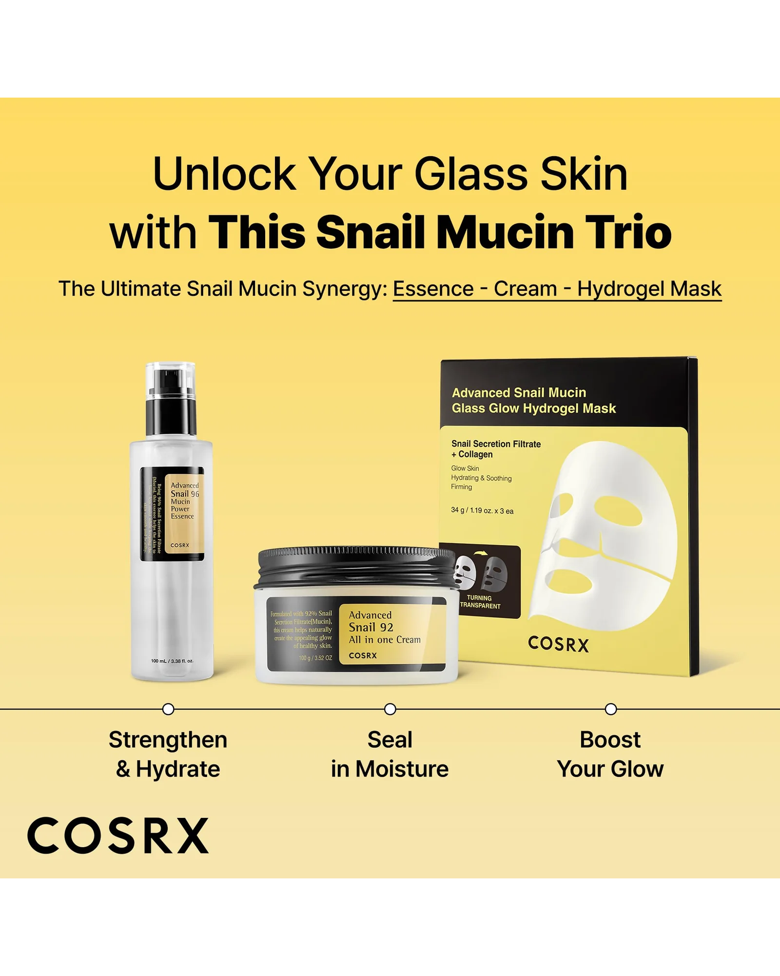 COSRX Snail Mucin 92% крем для лица 3.52 oz — 7