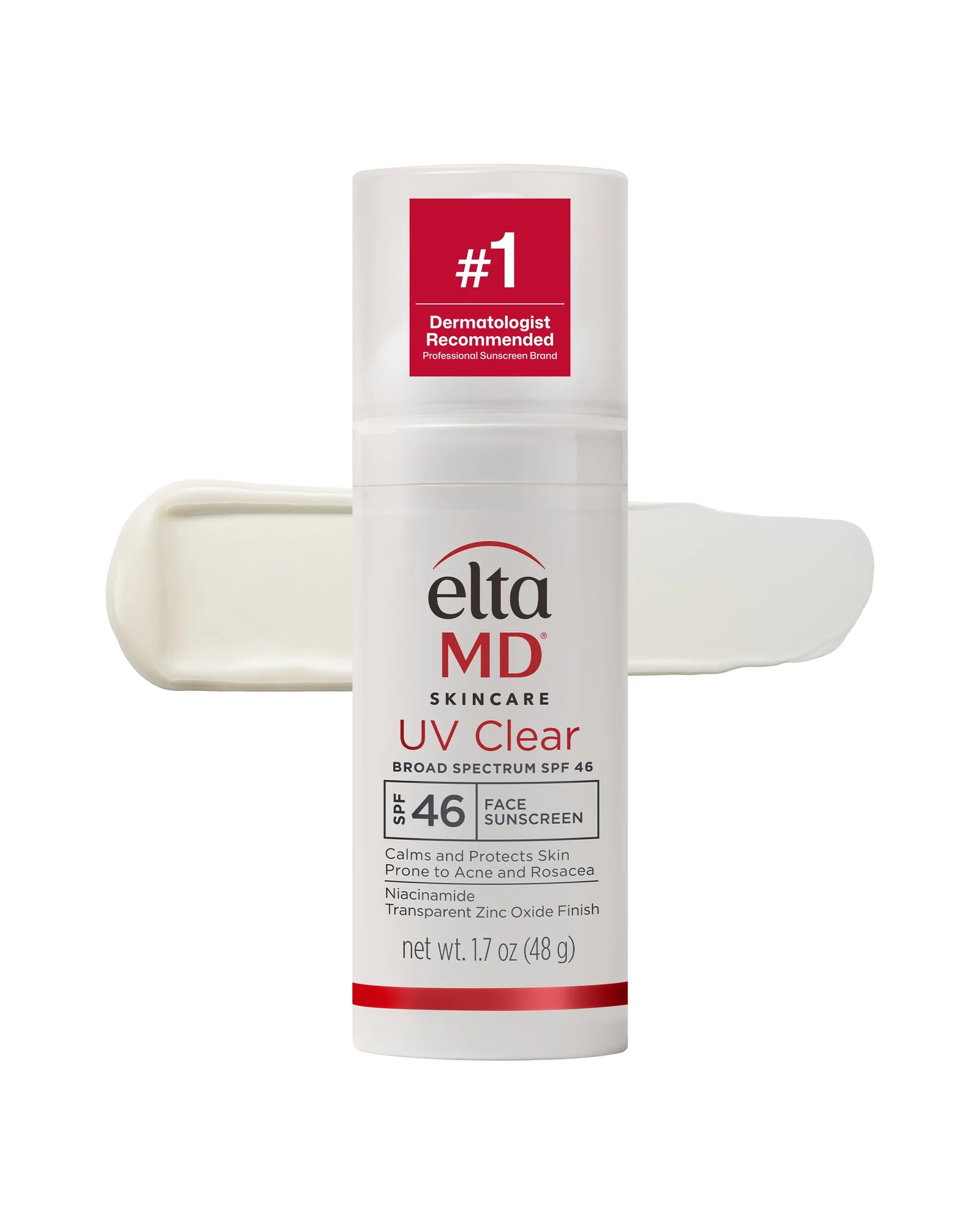 EltaMD UV Clear солнцезащитный крем SPF 46 — белый