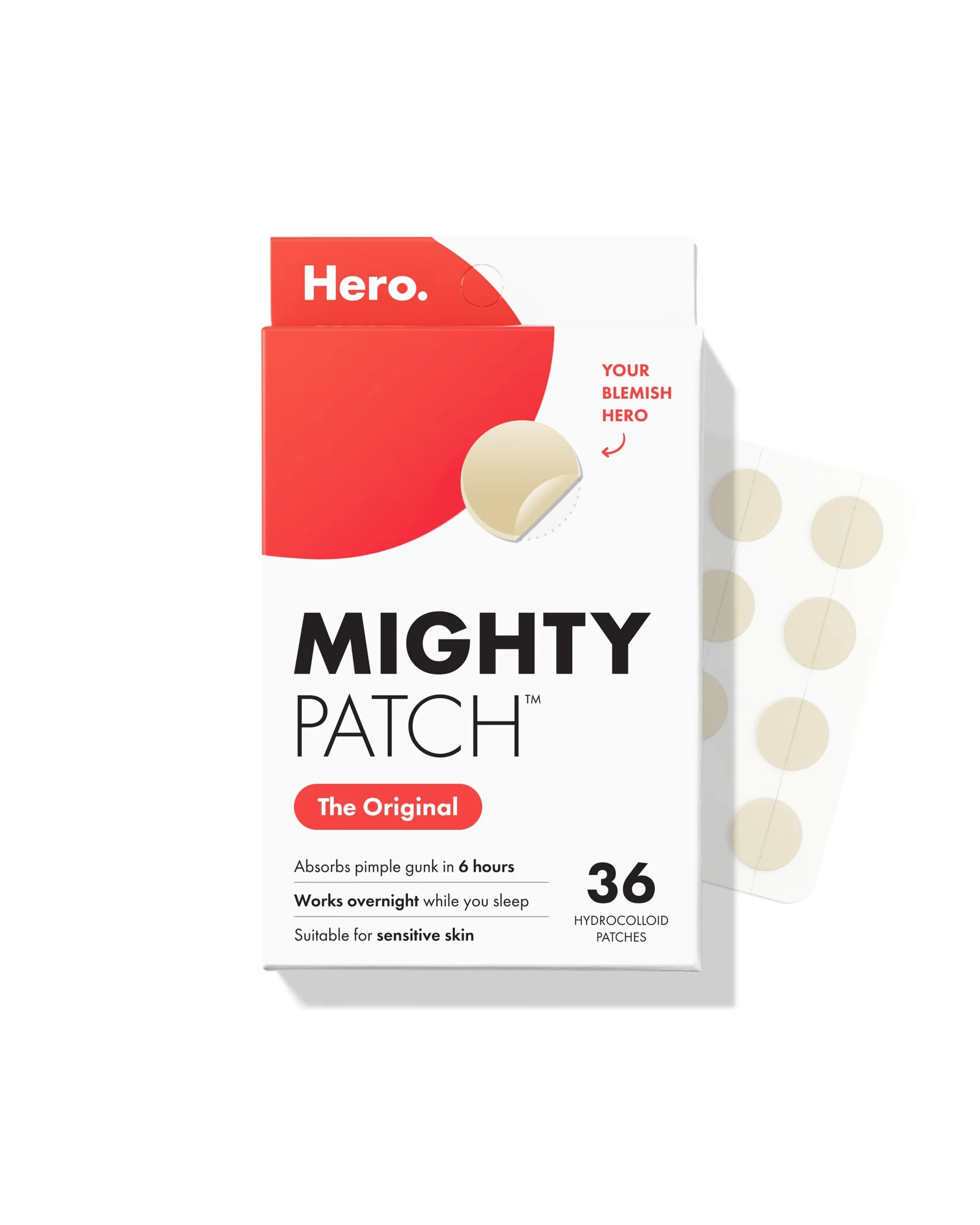 Mighty Patch Original пластырь для лечения прыщей 36 шт — 1