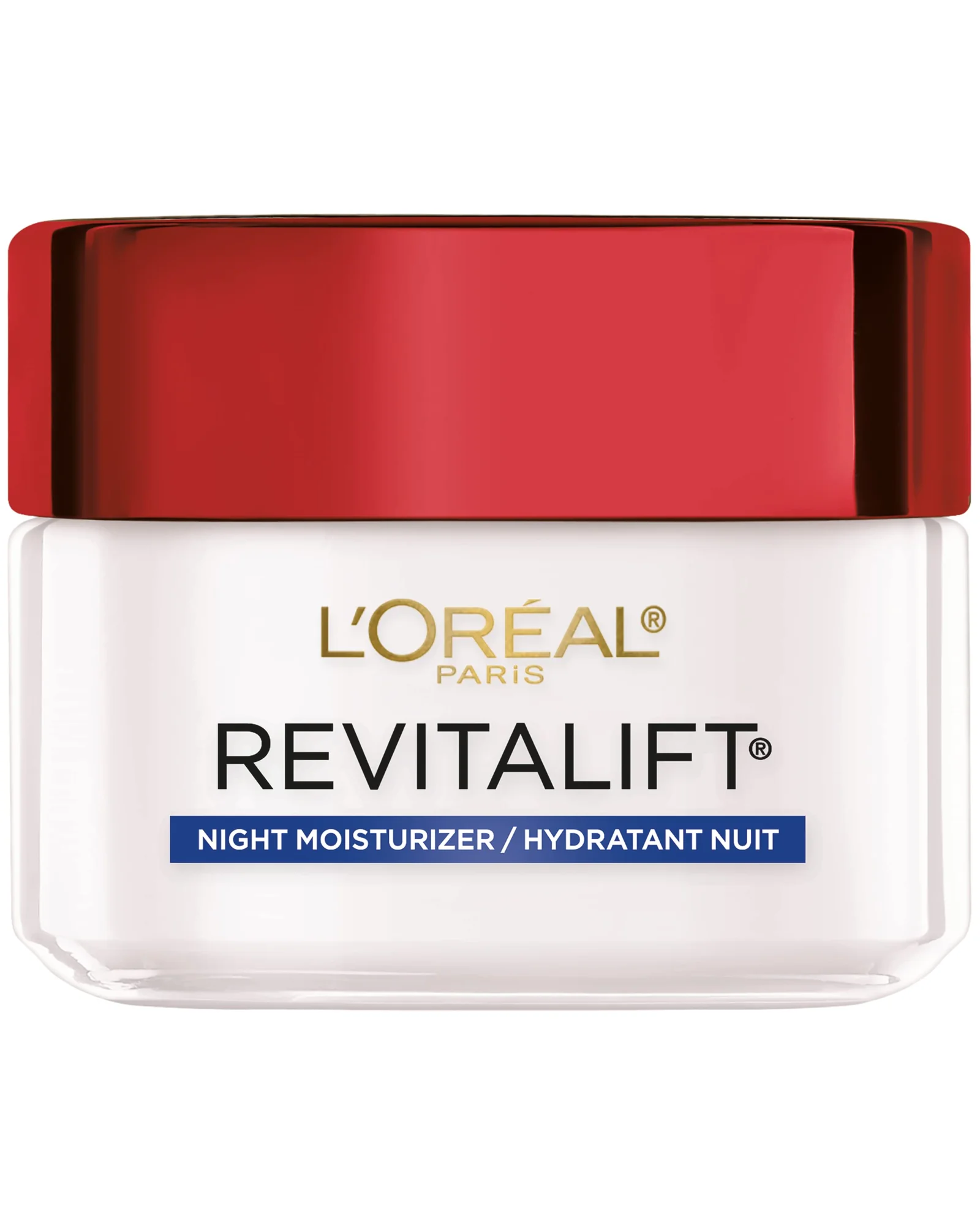 L'Oreal Paris Revitalift Ночной крем от морщин с ретинолом — белый