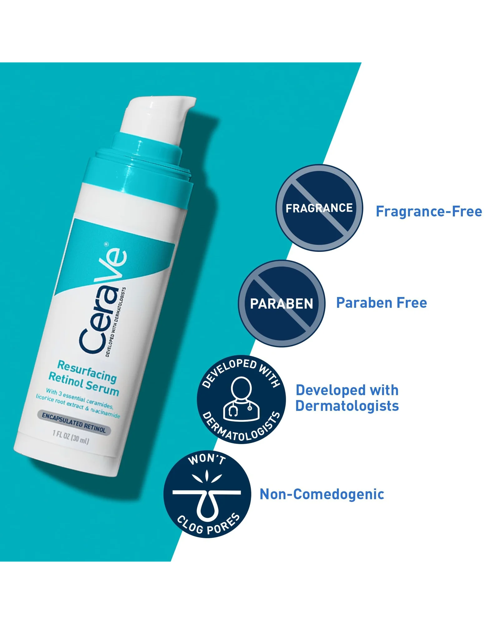 CeraVe сыворотка с ретинолом для лица 30 мл — 5