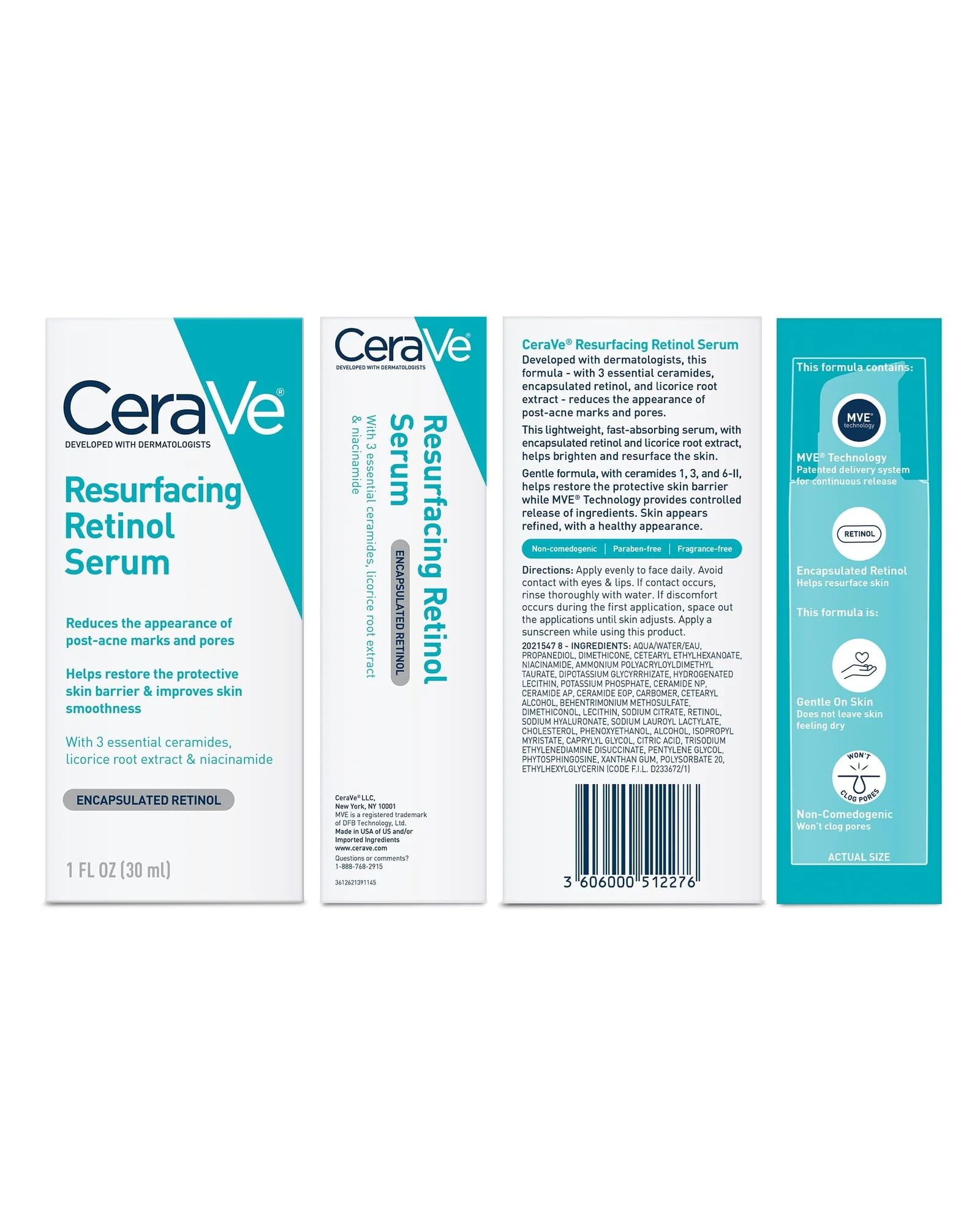 CeraVe сыворотка с ретинолом для лица 30 мл — 8