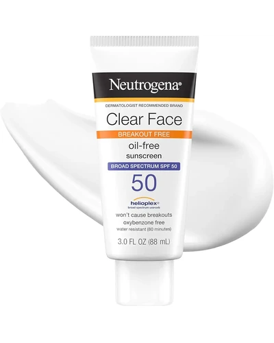 Neutrogena Clear Face Sunscreen SPF 50