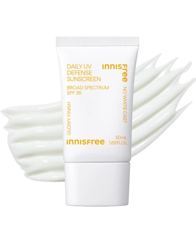 Innisfree Daily UV Defense - солнцезащитный крем SPF 50+ PA++++ 50 мл