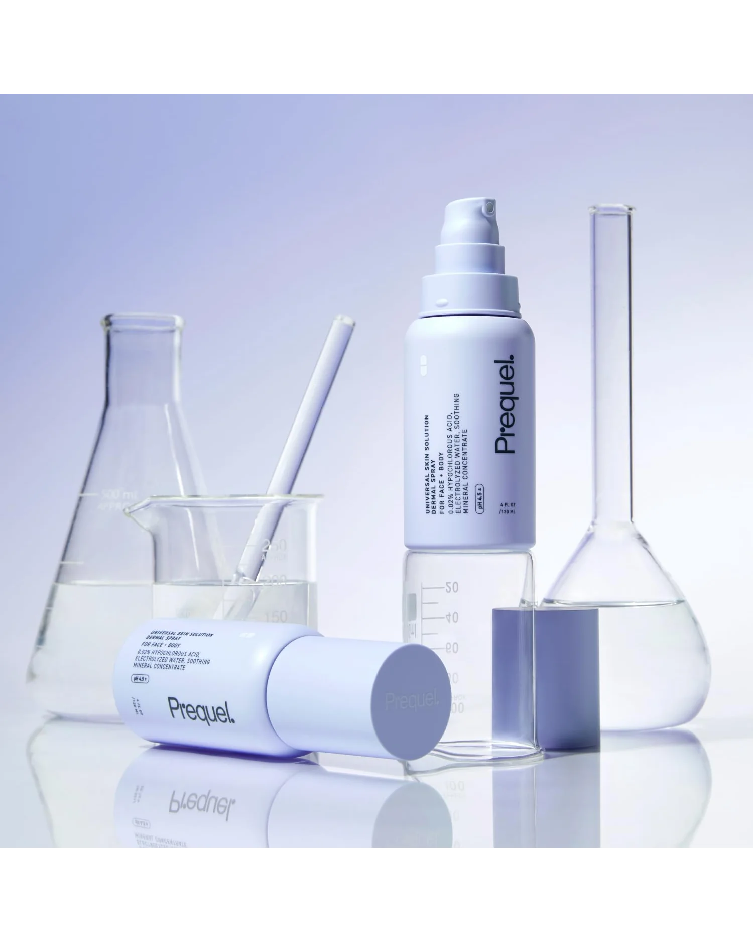 Prequel Skin Universal Skin Solution спрей очищающий с гипохлоритом — 8