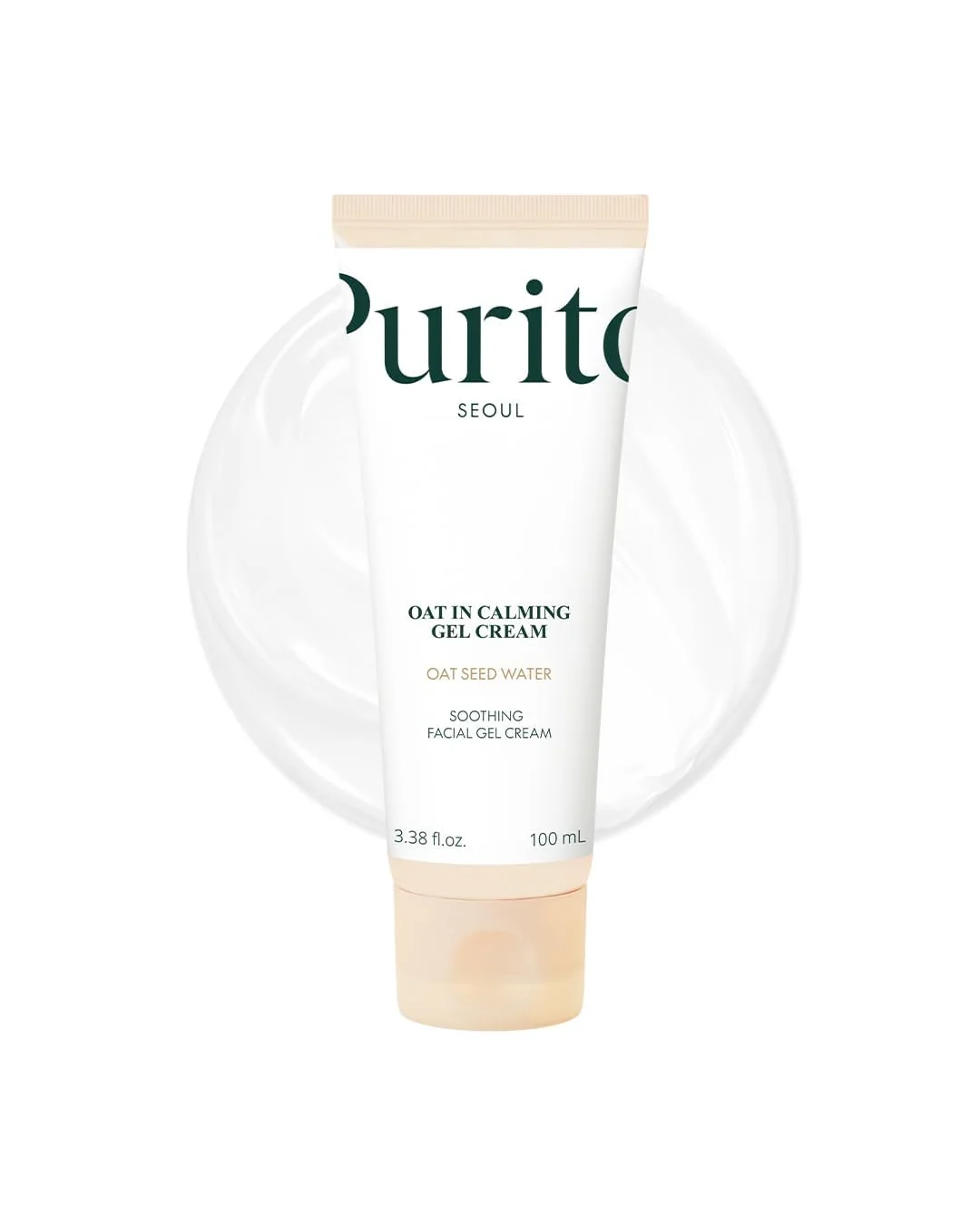 PURITO гель-крем успокаивающий с овсом, 100ml — 1