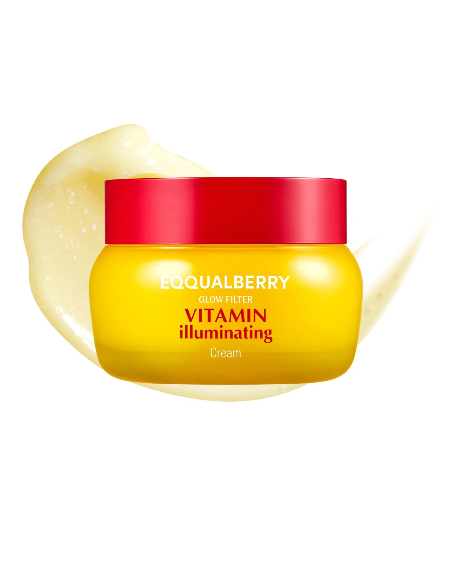 EQQUALBERRY Витаминный крем для сияния кожи — желтый