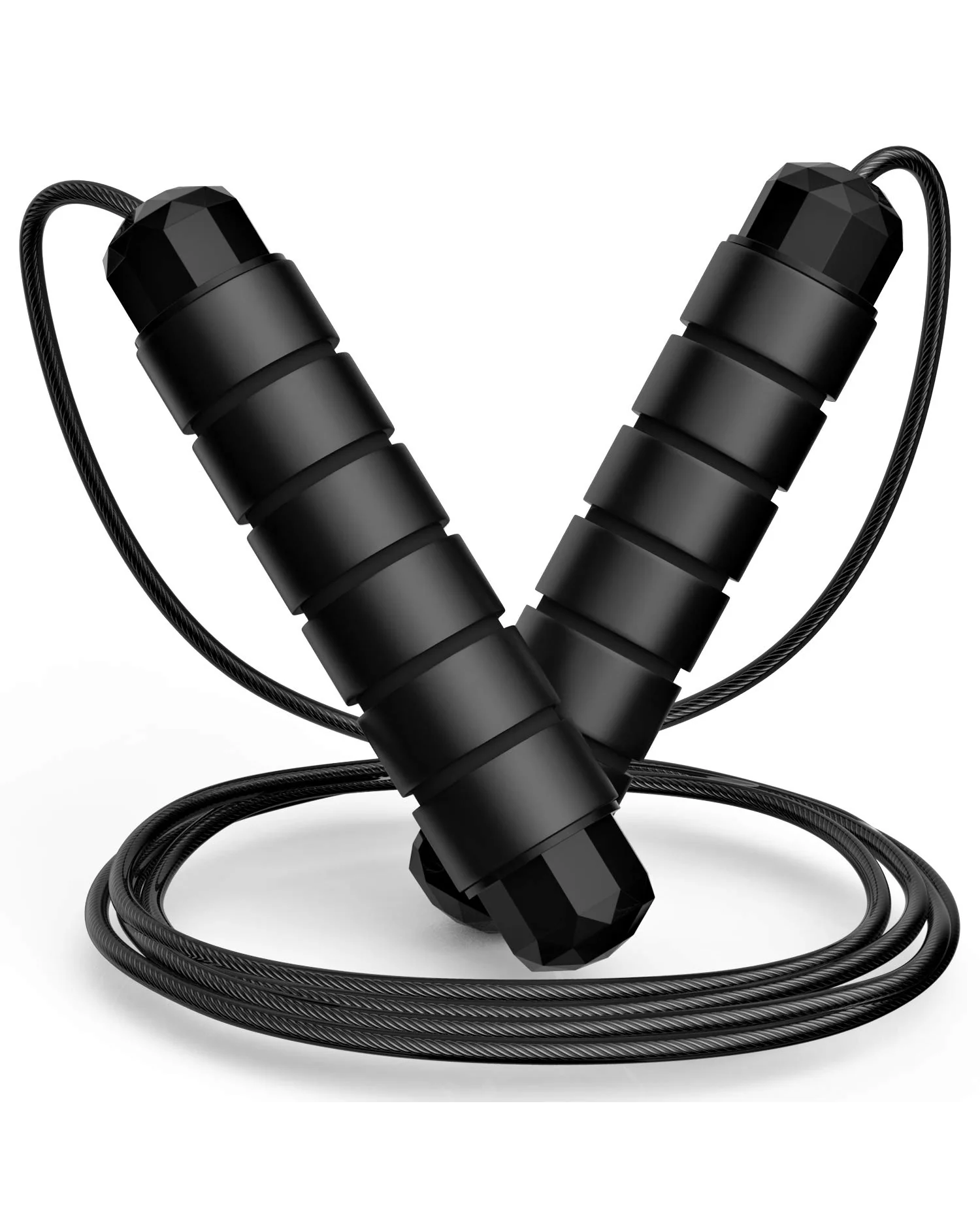 Jump Rope скакалка с подшипниками регулируемая пена — 1