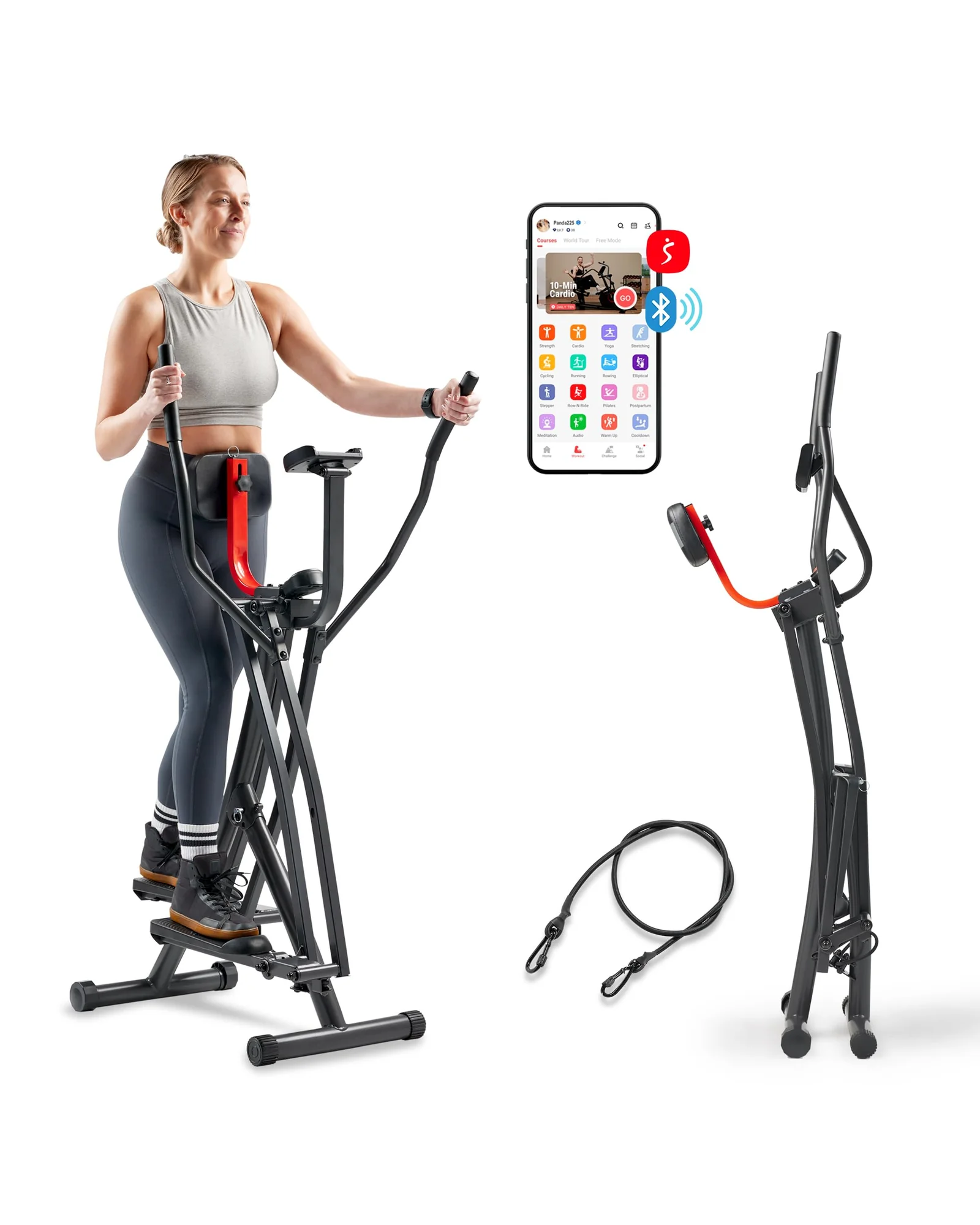 Sunny Health & Fitness Эллиптический тренажер Air Walk — 1