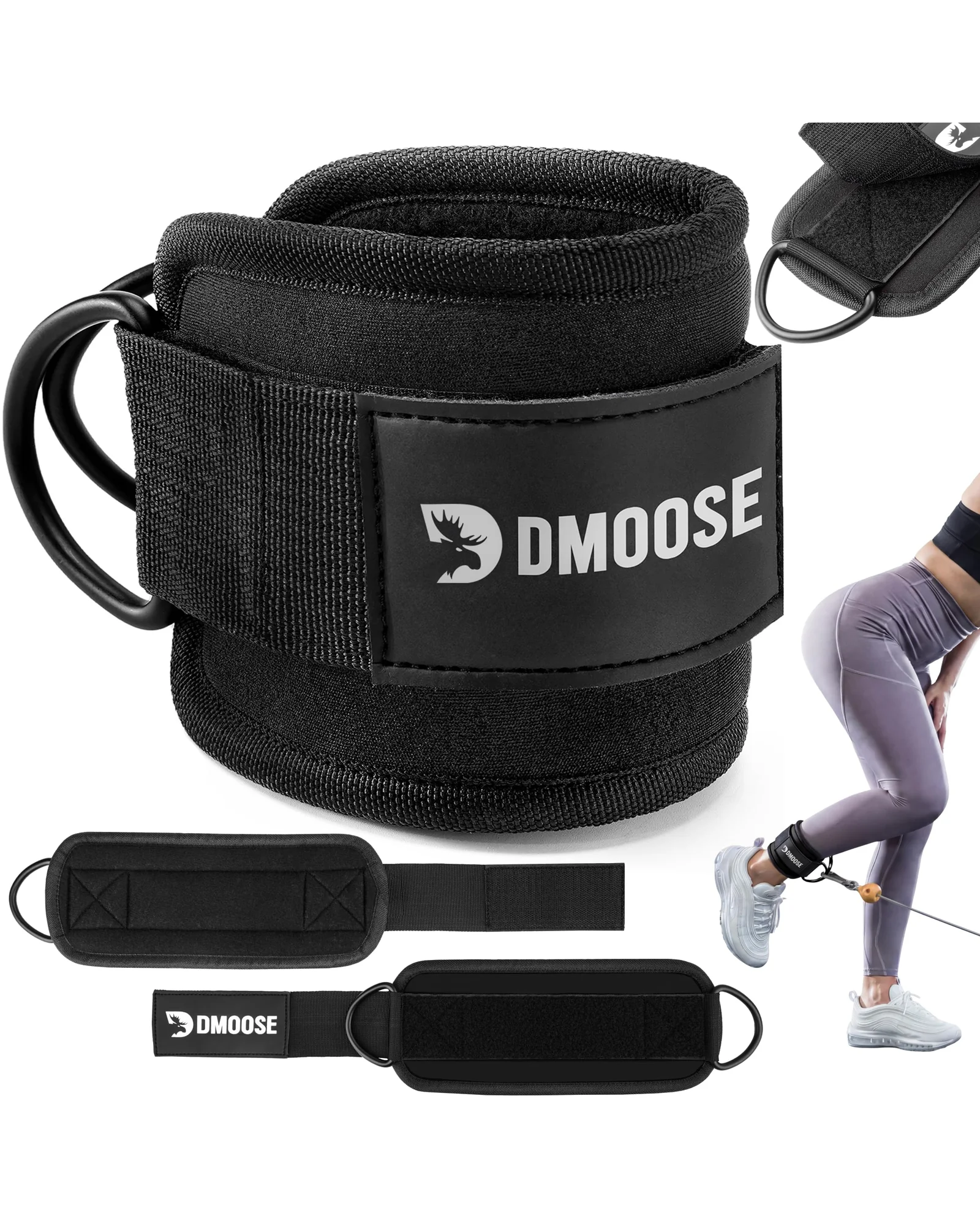 DMoose Fitness ремень-манжета на ногу для кабельного тренажёра — 1