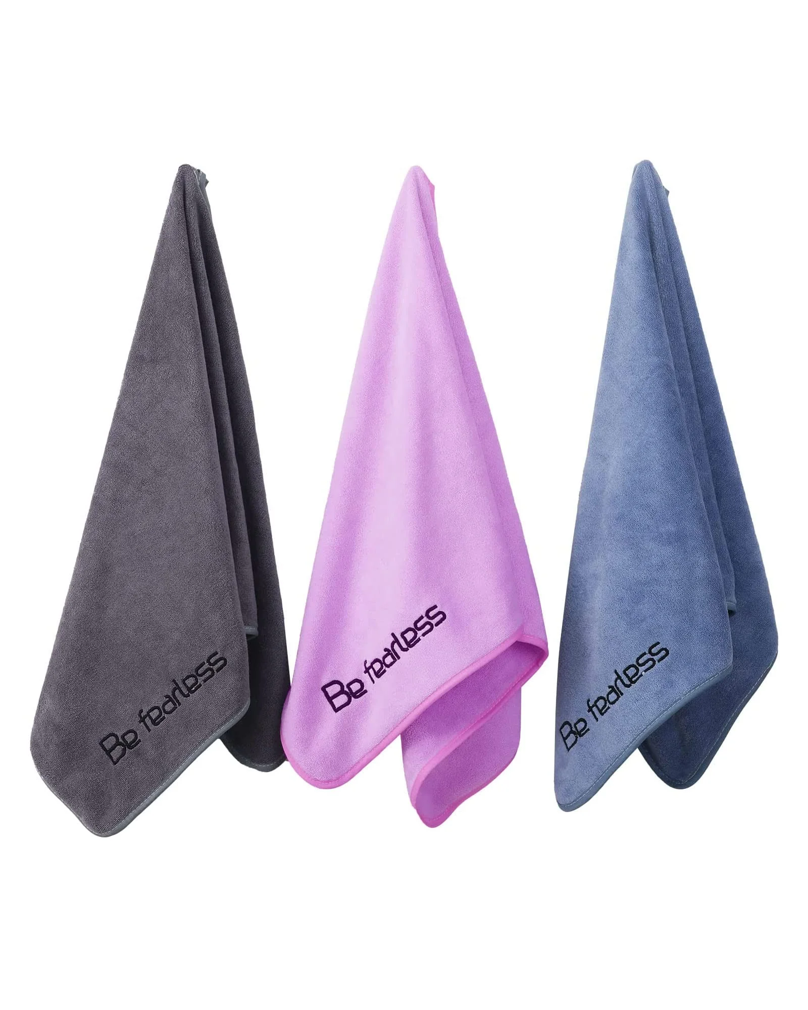 Microfiber Gym Towels (3-pack) — 1