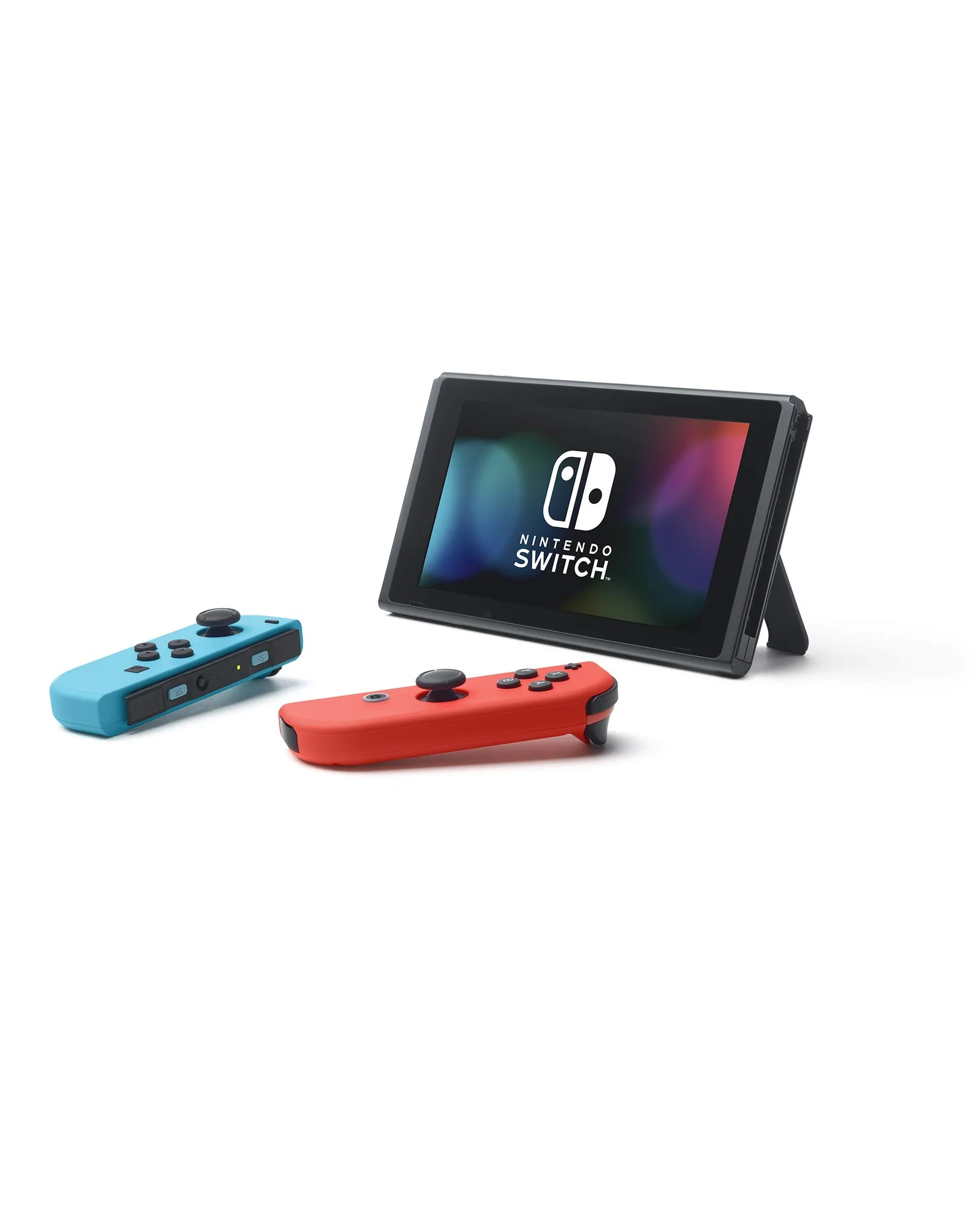 Nintendo Switch OLED — Неон сине-красная — 5