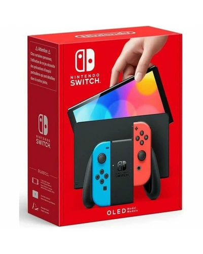Nintendo Switch OLED с контроллерами Neon
