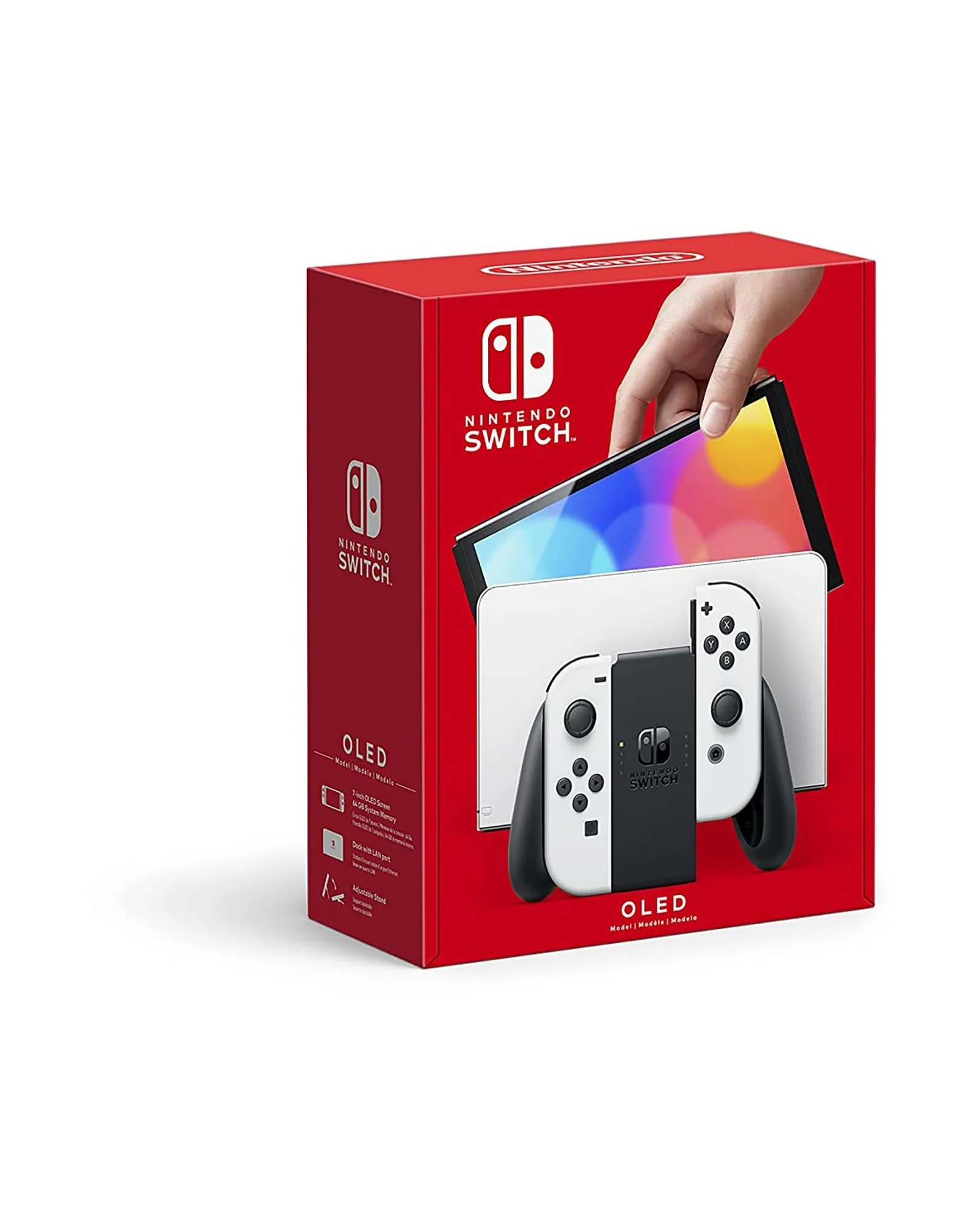Nintendo Switch OLED — Белая — 1