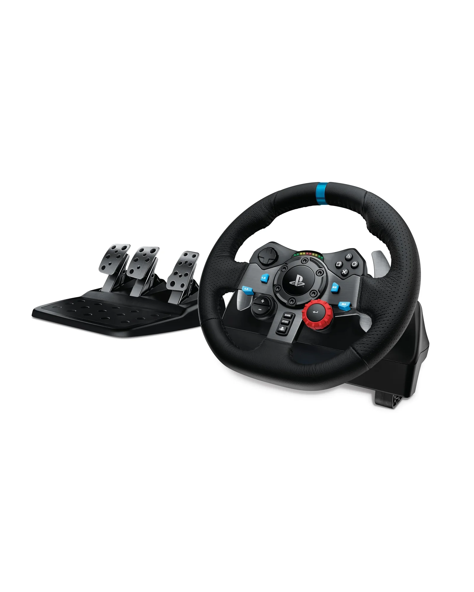 Logitech G29 Driving Force гоночный руль для PS5 PS4 PC — черный