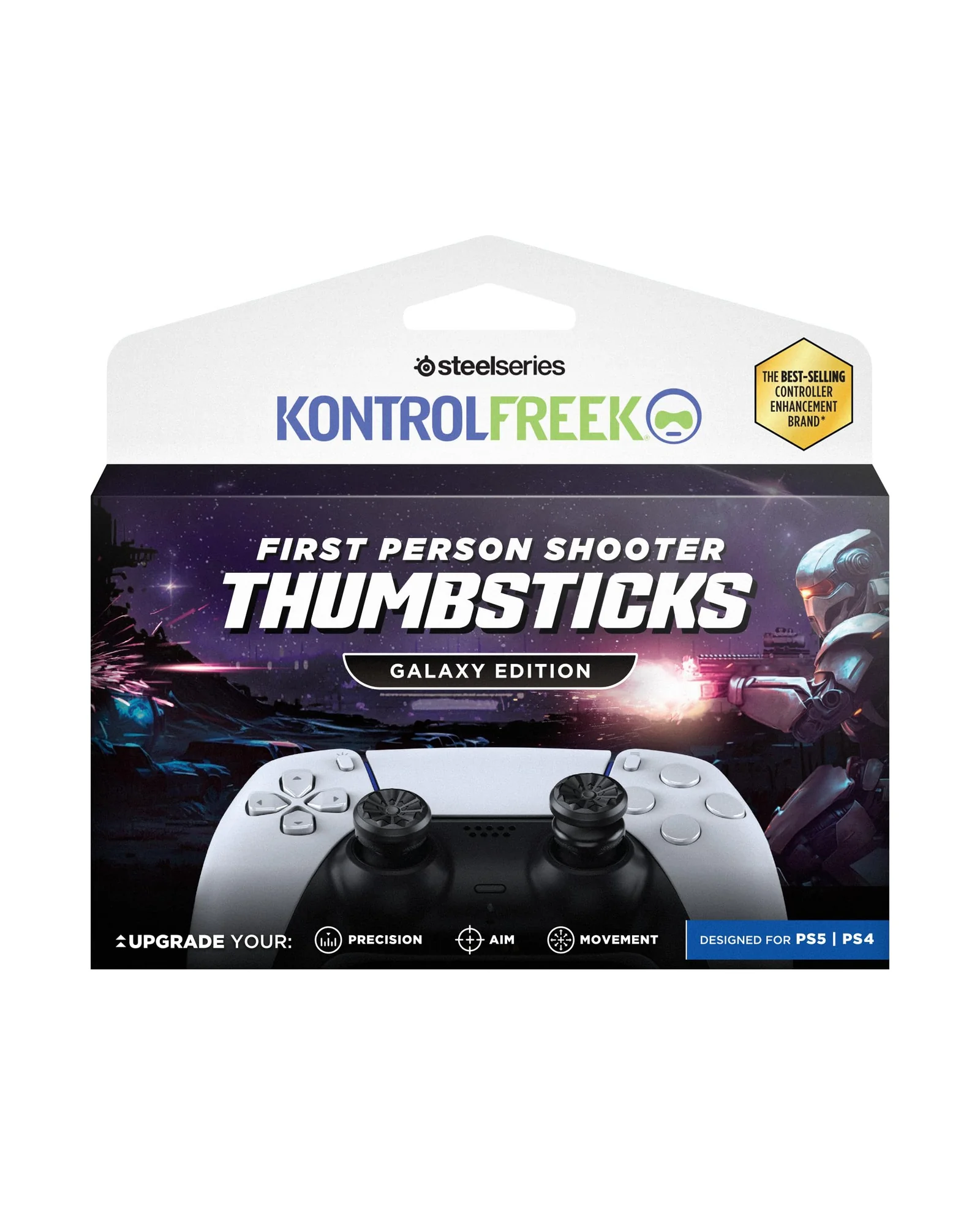 KontrolFreek FPS Galaxy Black для PS4/PS5 — 1
