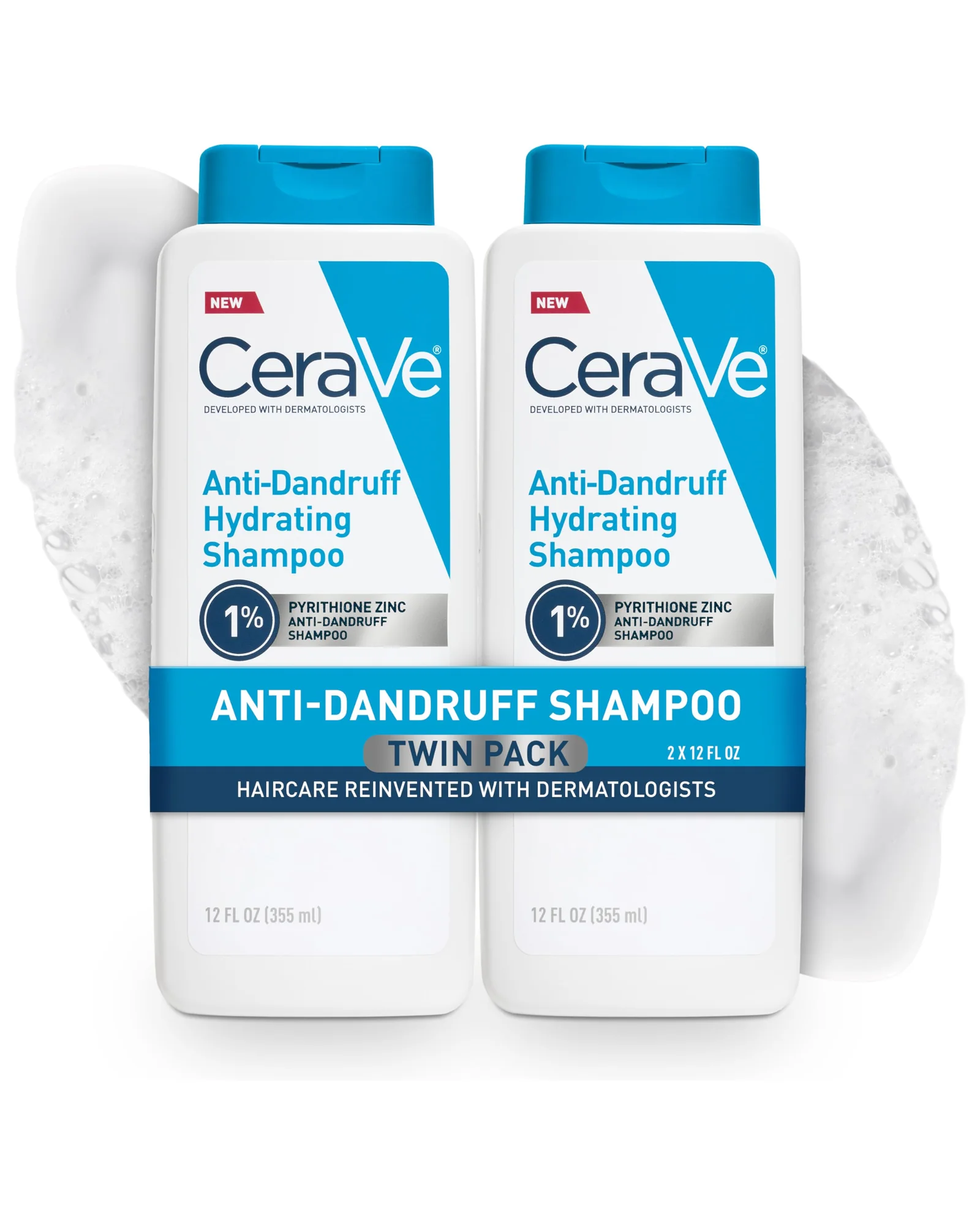 CeraVe Hydrating Anti Dandruff Shampoo — 1