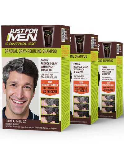 Just for Men Control GX Шампунь Нейтрализующий Седину