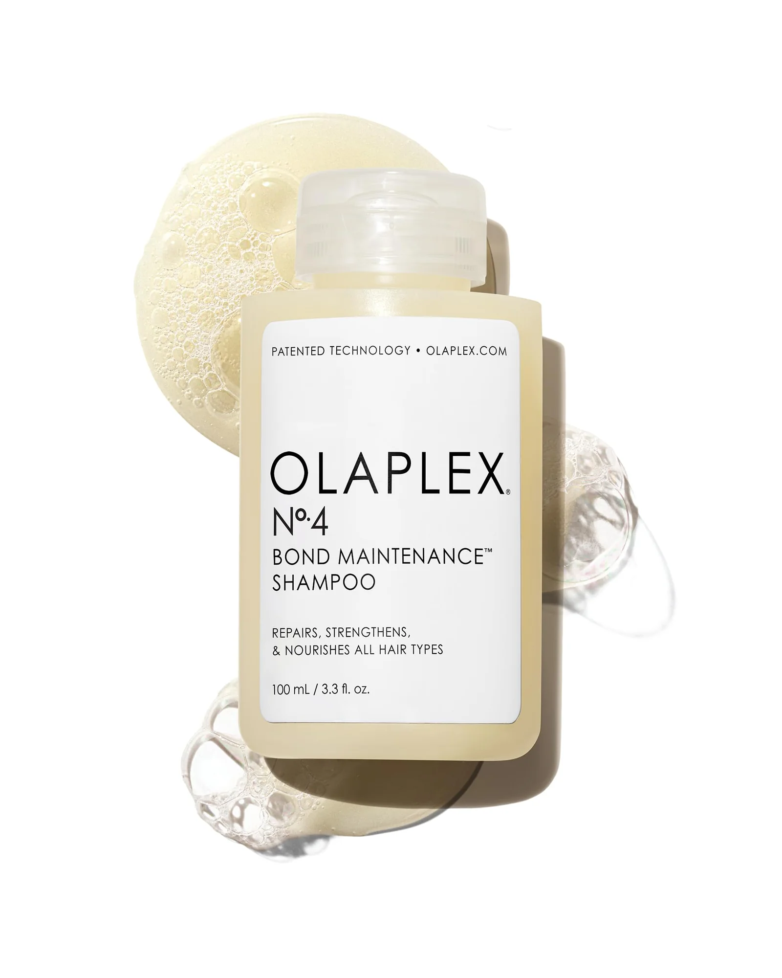 Olaplex N°.4 Bond Maintenance шампунь укрепляющий для волос, 100 мл — бежевый