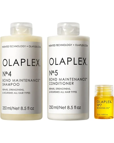Olaplex Wash and Shine Hair Kit шампунь кондиционер масло