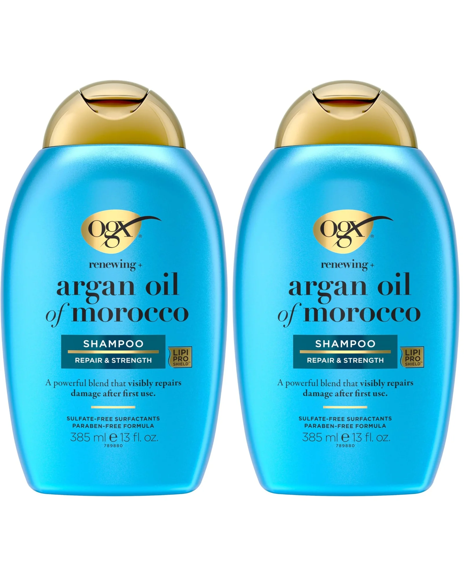 OGX Argan Oil Марокко — восстанавливающий шампунь — голубой