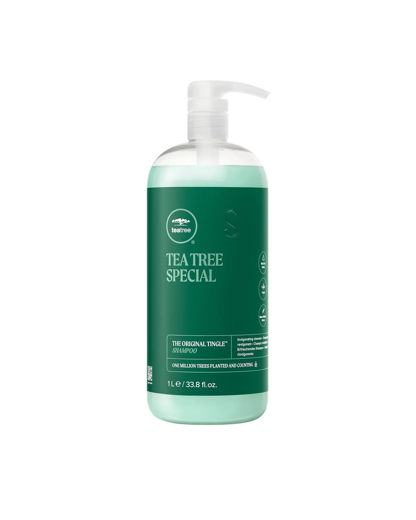 Tea Tree Special, шампунь с чайным деревом — зеленый