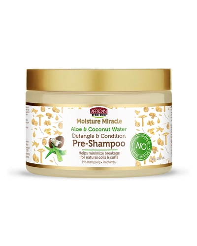 African Pride Moisture Miracle Маска-кондиционер с кокосовой водой и алоэ