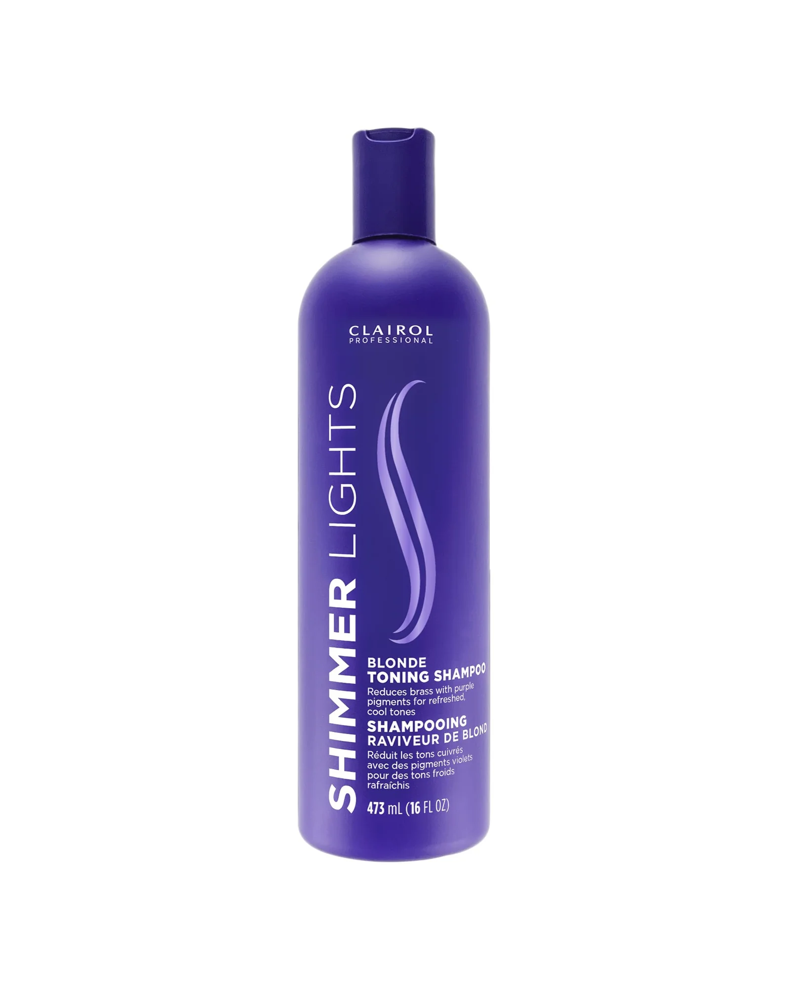Clairol Professional Shimmer Lights Purple Shampoo фиолетовый шампунь — фиолетовый