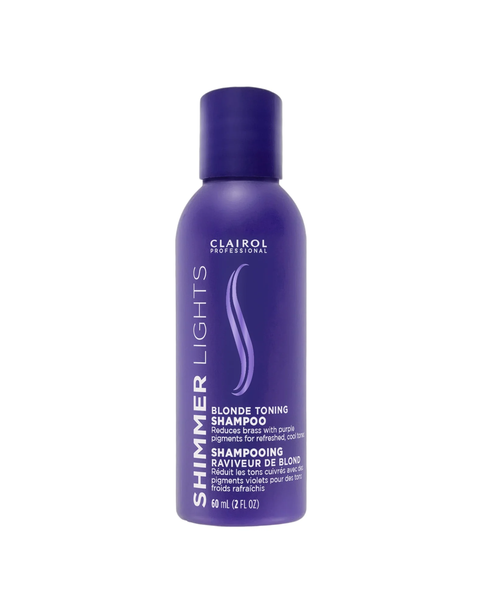 Clairol Professional Shimmer Lights Purple Shampoo фиолетовый шампунь — 1