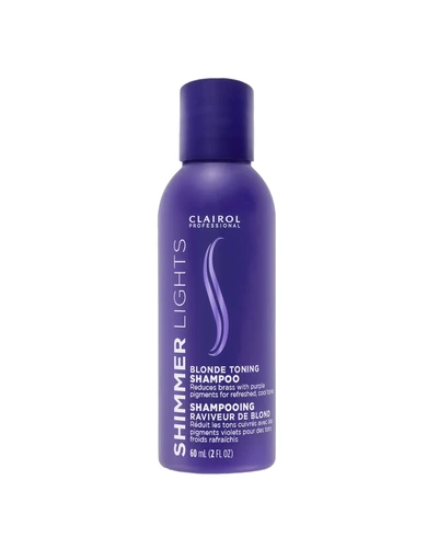 Clairol Professional Shimmer Lights Purple Shampoo фиолетовый шампунь