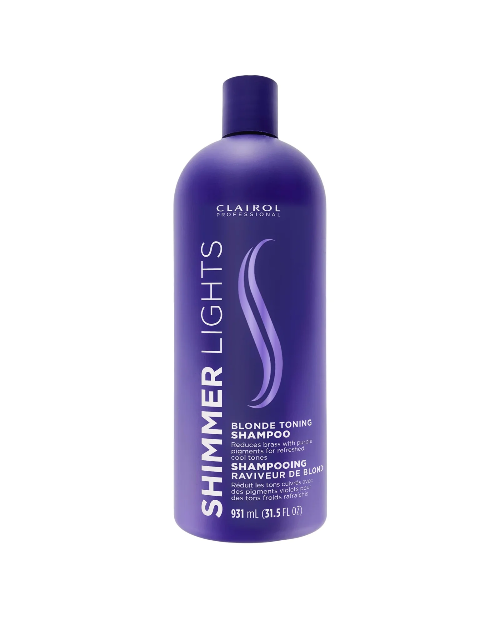 Clairol Professional Shimmer Lights Purple Shampoo фиолетовый шампунь — фиолетовый