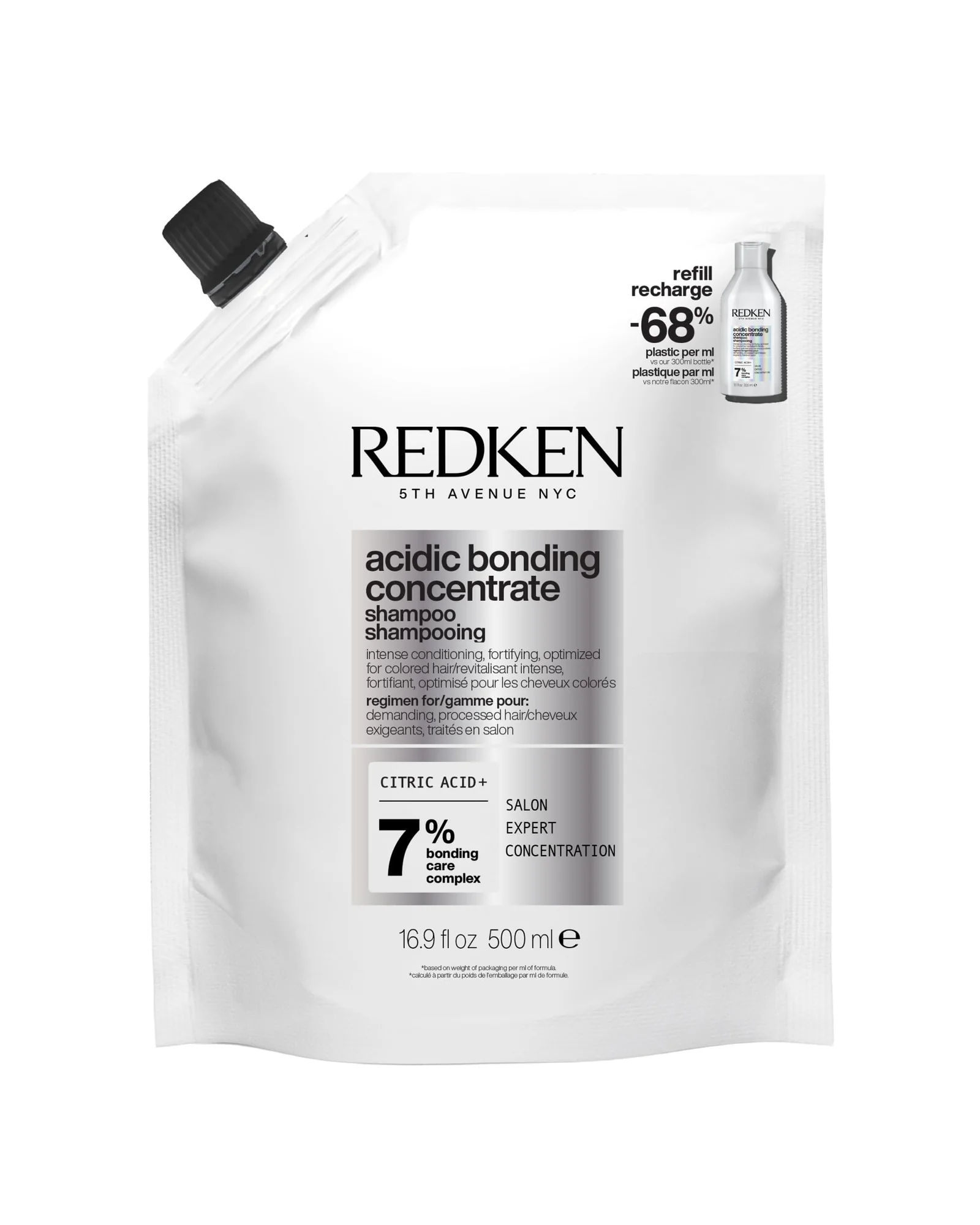 Redken Acidic Bonding Concentrate — восстанавливающий шампунь — 1