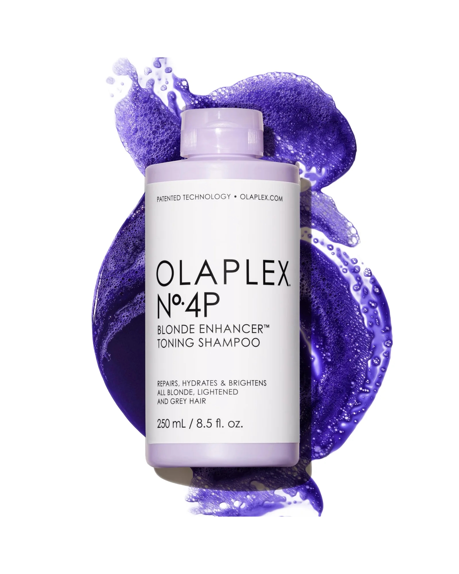 Olaplex No.4P фиолетовый шампунь для блондинок 250ml — фиолетовый