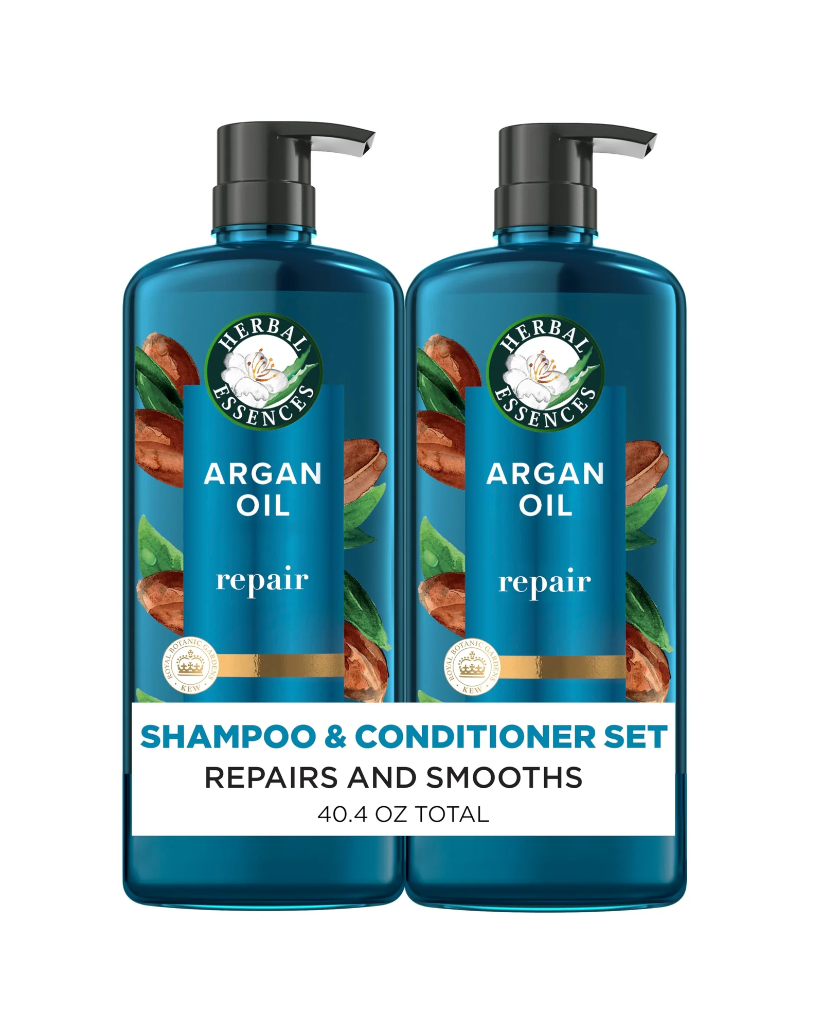 Herbal Essences Argan Oil Repair шампунь и кондиционер набор — синий