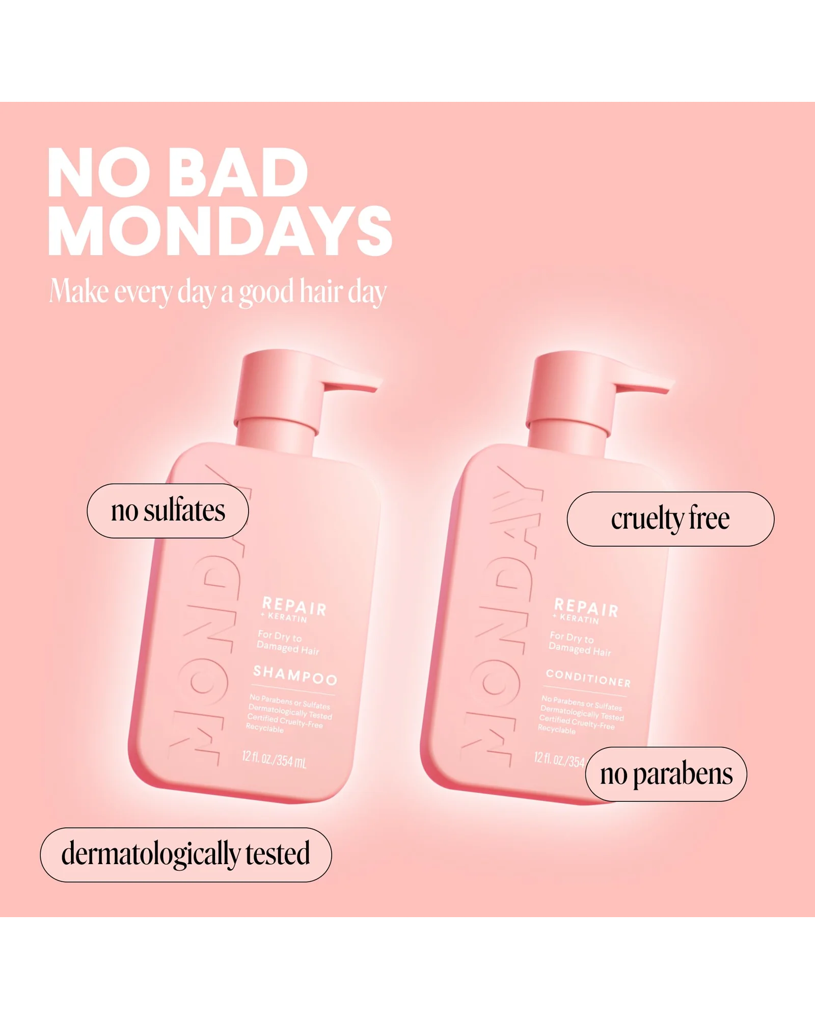 MONDAY HAIRCARE Repair шампунь и кондиционер набор — 6