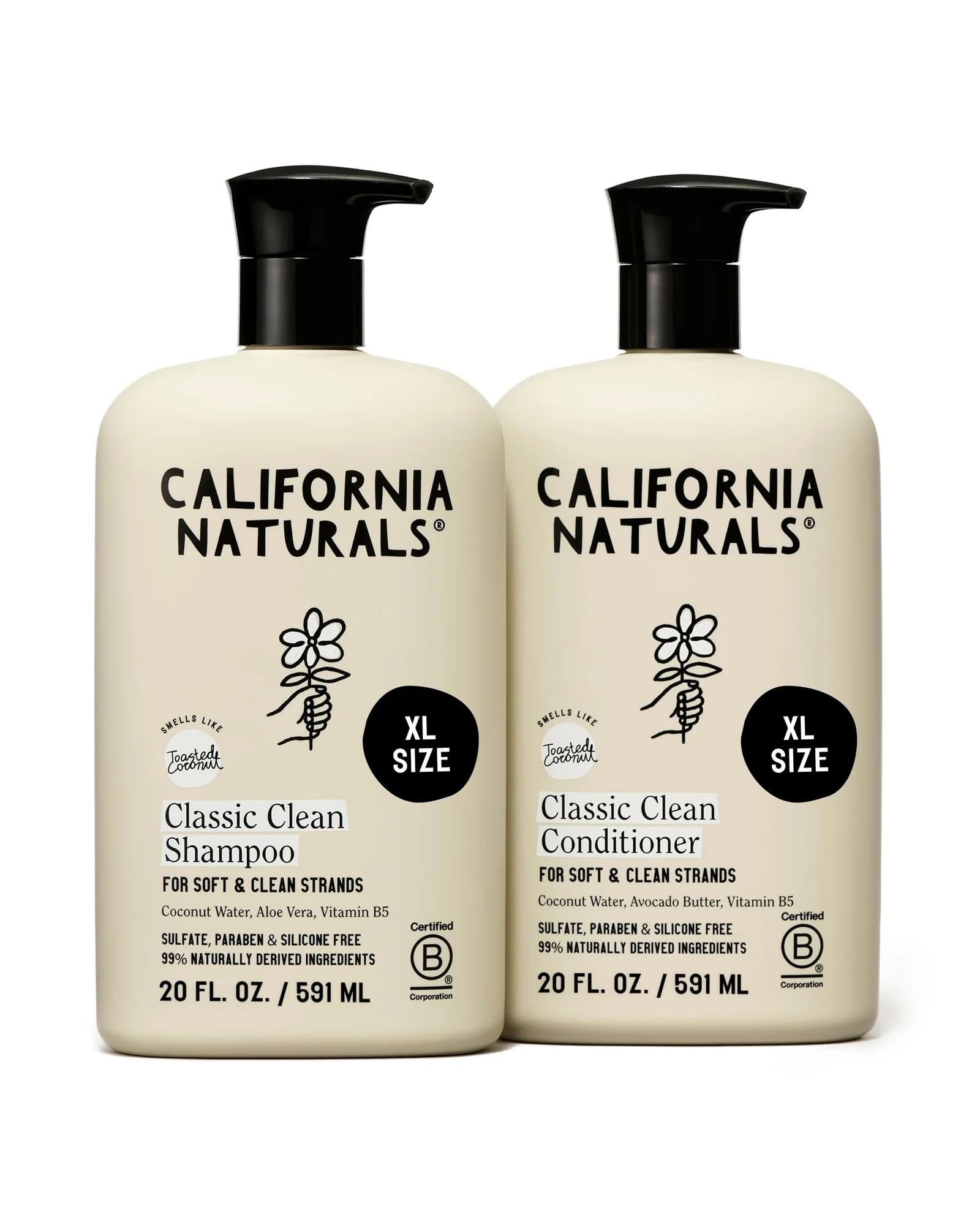 California Naturals шампунь и кондиционер Тосканный кокос набор — 1