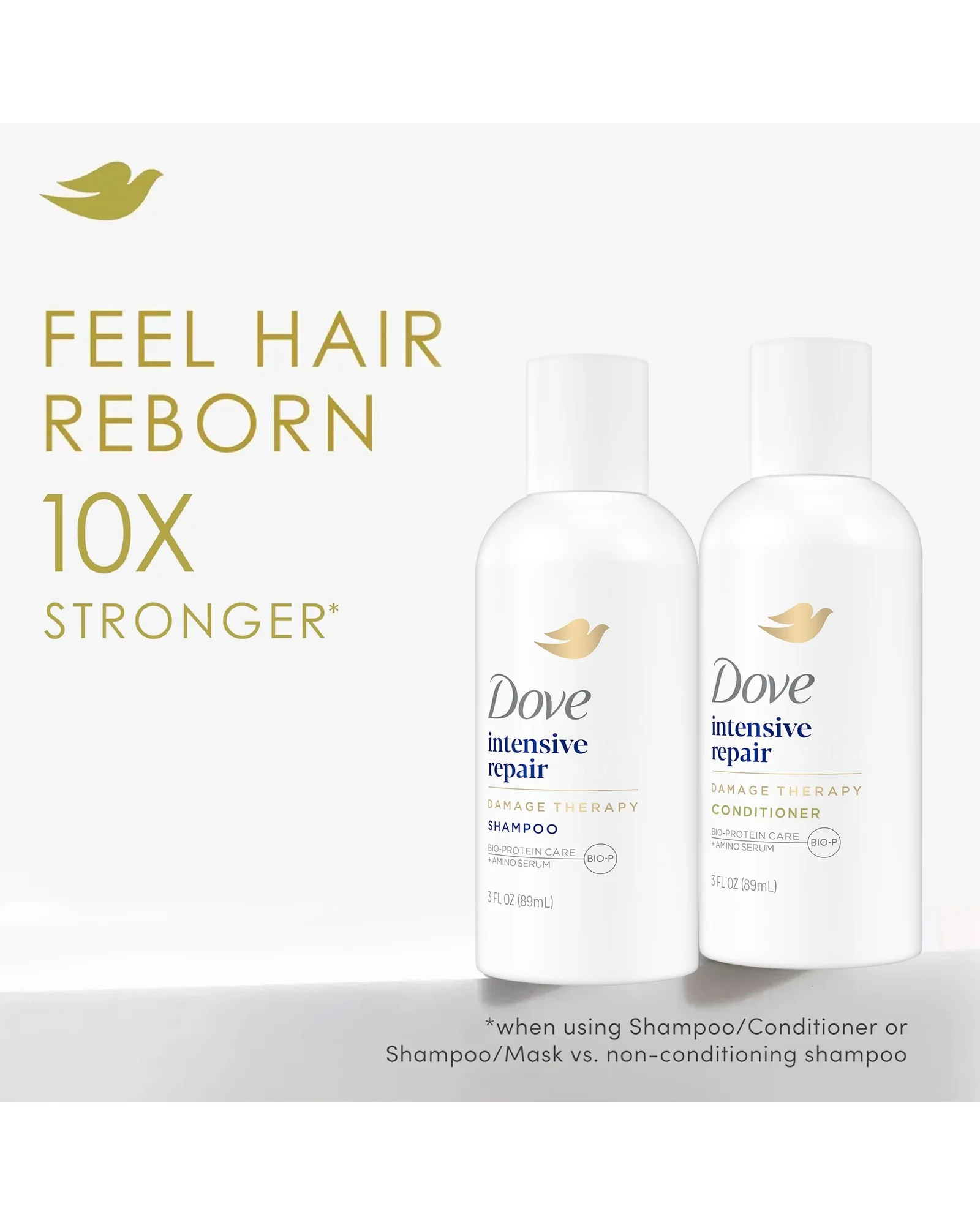 Dove Intensive Repair шампунь и кондиционер набор путешественника 3 oz x 2 — 3