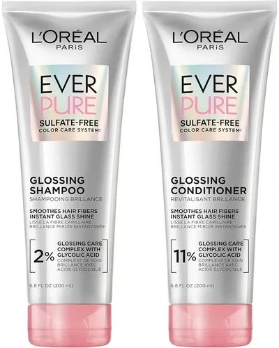 L'Oreal Paris EverPure Glossing шампунь и кондиционер набор