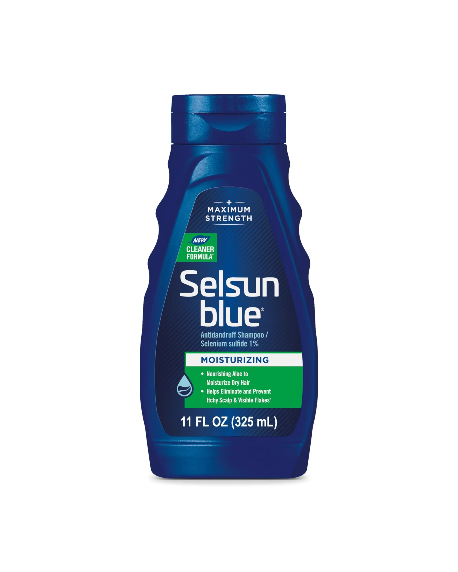 Selsun Blue Шампунь против перхоти увлажняющий 325 мл — синий