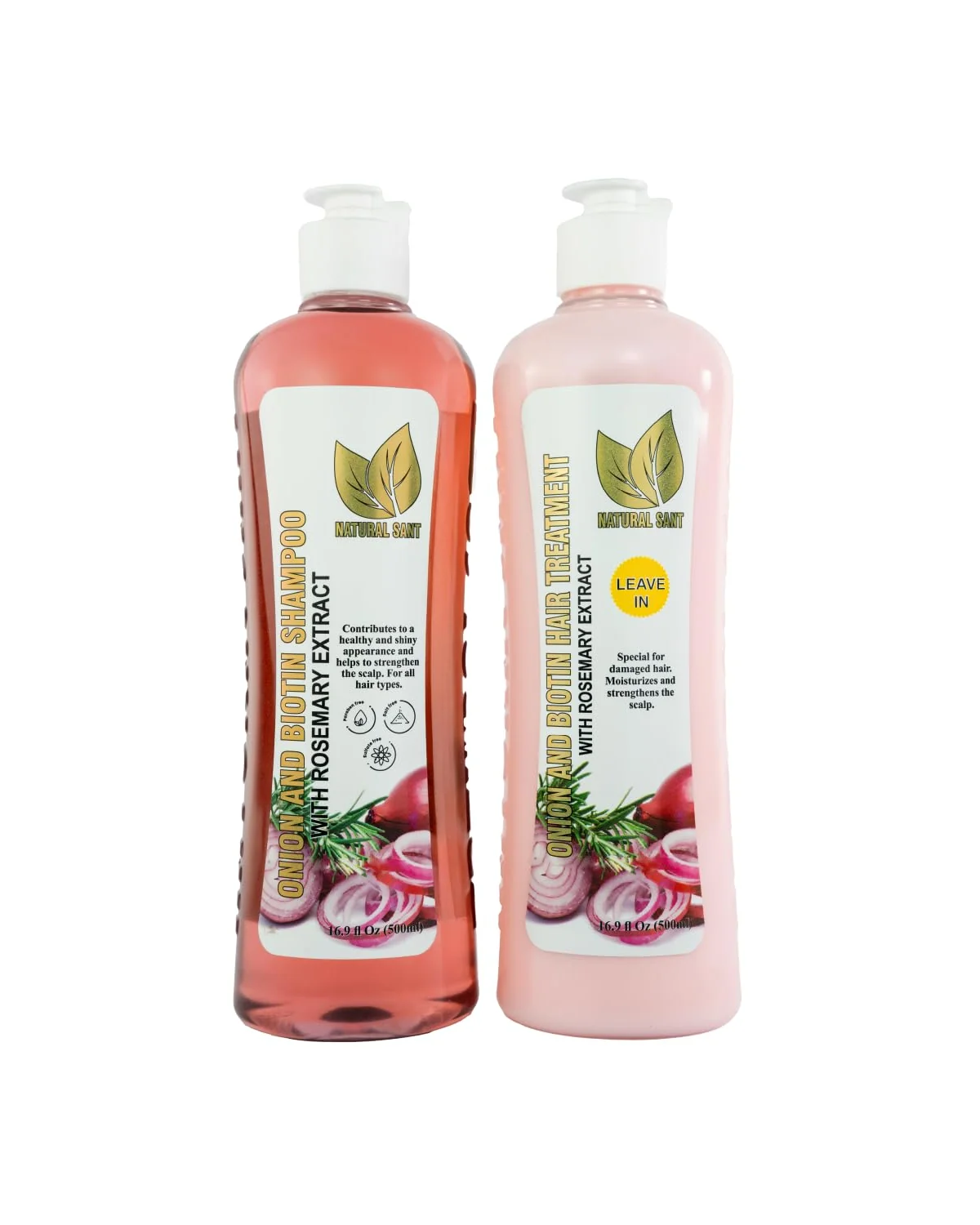 Natural Sant Шампунь и кондиционер с луком и биотином — 1