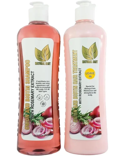 Natural Sant Шампунь и кондиционер с луком и биотином