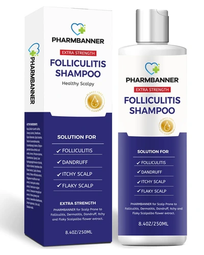 PHARMBANNER антифунгальный шампунь для фолликулита и себорейного дерматита