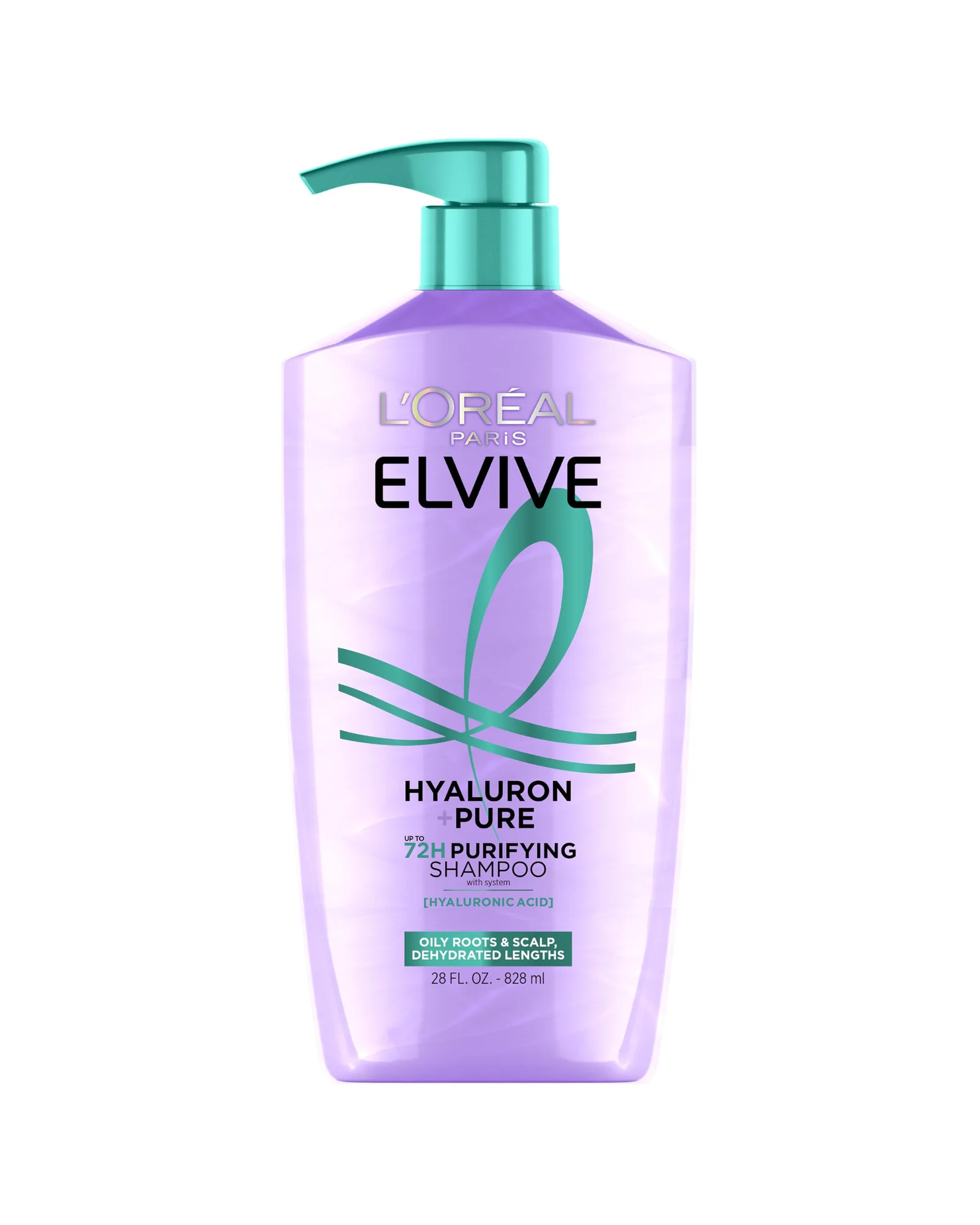 L'Oreal Paris Elvive шампунь очищающий с салициловой кислотой 828мл — 1