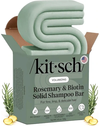 Kitsch Rosemary & Biotin шампунь-брусок для объёма