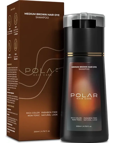 Polar Haircare шампунь-краска Medium Brown