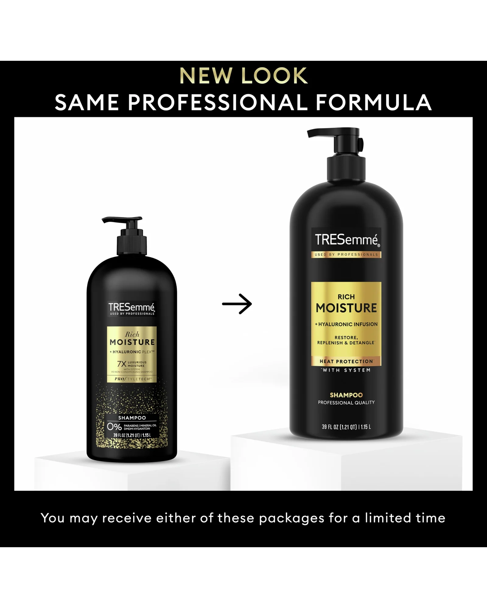 TRESemmé Rich Moisture Hydrating Shampoo 1150мл — 3