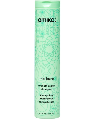 amika the kure strength repair — укрепляющий шампунь — зеленый